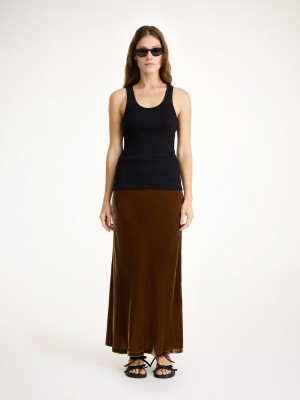 By Malene Birger Boshan Midi Skjørt Bison | NO_BB54183