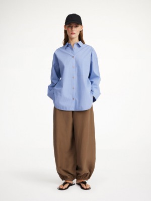 By Malene Birger Derris Organic Cotton Skjorte Blå | NO_BB52610