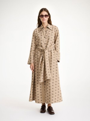 By Malene Birger Ginney Maxi Kjole Blomster | NO_BB49888