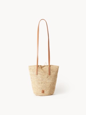By Malene Birger Pamma Straw Shoulder Vesker Lyse | NO_BB60172