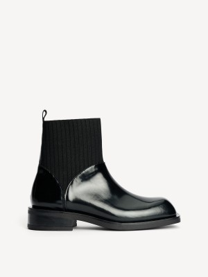 By Malene Birger Perlla Leather Boots Sko Svarte | NO_BB17376