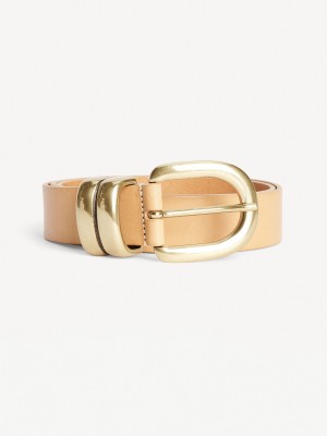By Malene Birger Zoira Leather Belte Tan | NO_BB84593